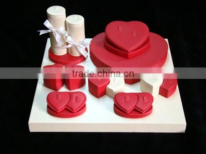 Fashion jewelry box suit (vi-12) hot sell