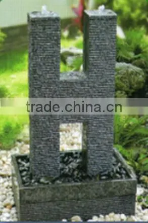 Home accessories stone fountain decorative waterfall indoor water fountain
