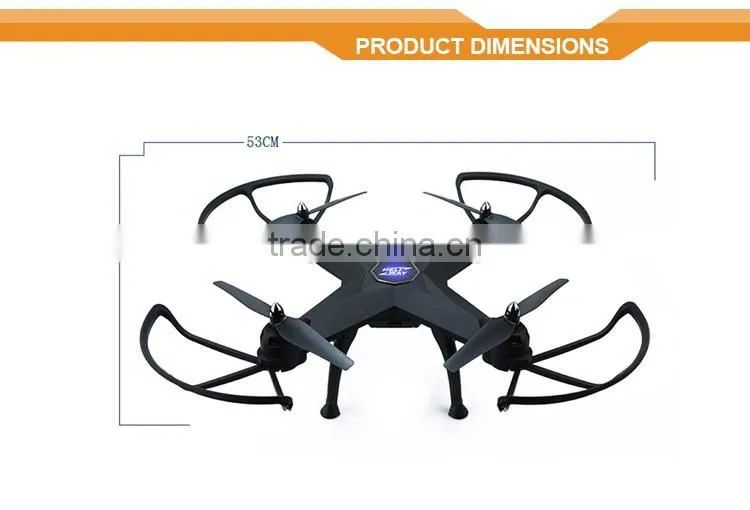 2.4G 4CH Headess Mode Set Quadcopter 2017 Helicute RC drone with HD Camera FPV Wifi Drone HD