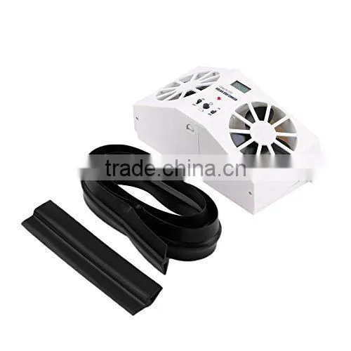 Car Solar Powered Auto Window Air Vent Ventilator Mini Air Conditioner Cool Fan