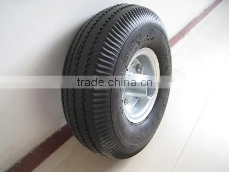 china hand truck cart 10 inch 3.5-4 foam solid wheel