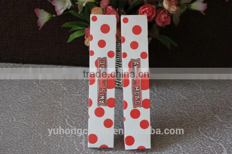 Cute paper gift box package used for hand fans