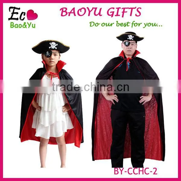 Halloween costume Black Death large cloak hooded long black devil cloak