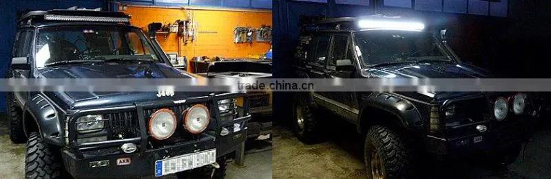 Unity manufacturer New popular car accessories 50 inch LED 288w light bar