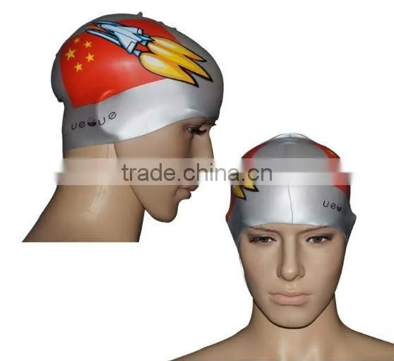 new design funny swimming cap