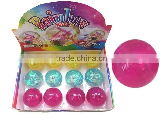 new arrival liquid glitter ball toy