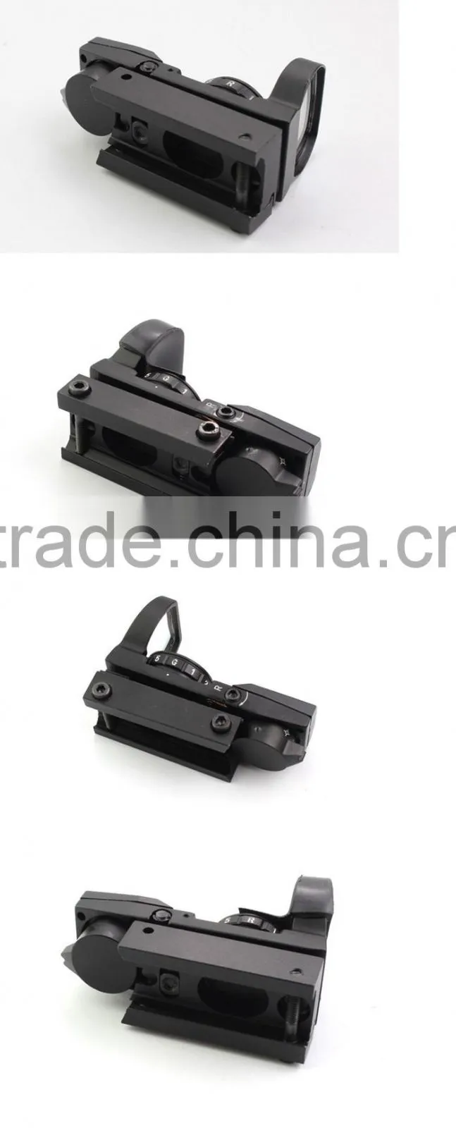 Tactical Reflex Sight and Reflex Scope with 4 variable red dot reticles (1X22X33)
