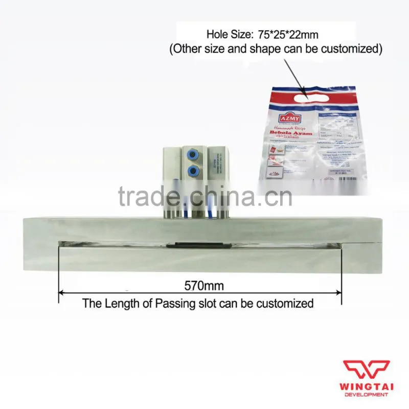 75*25*22mm Lengthen Type Hole Punch Machine D punch for Film, Paper, Bag