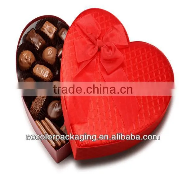 Factory sales of high-grade chocolate box, with a box of chocolate grid