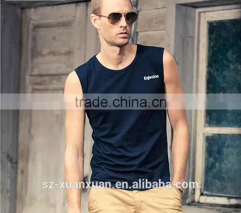 Wholesale cheap American style black running men vest