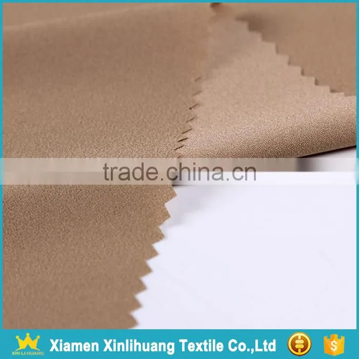 Good Price Fancy Pure Polyester Plain Dobby Georgette Fabric for Garment