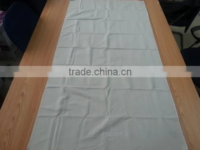 bath towel embossed towel custom logo