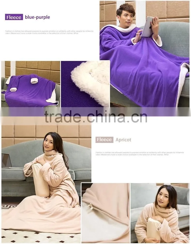 Thick thernal wholesale throw blanket