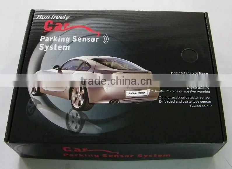 Reverse LED Display Rear Vision Parking Sensor System / Wireless Accelerometer Sensor RD-017C6