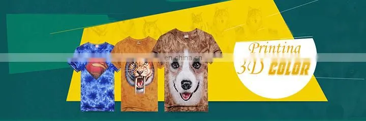 Men t-shirts with 3d animal print,animal printed 3d t-shirt,3d printing t shirt