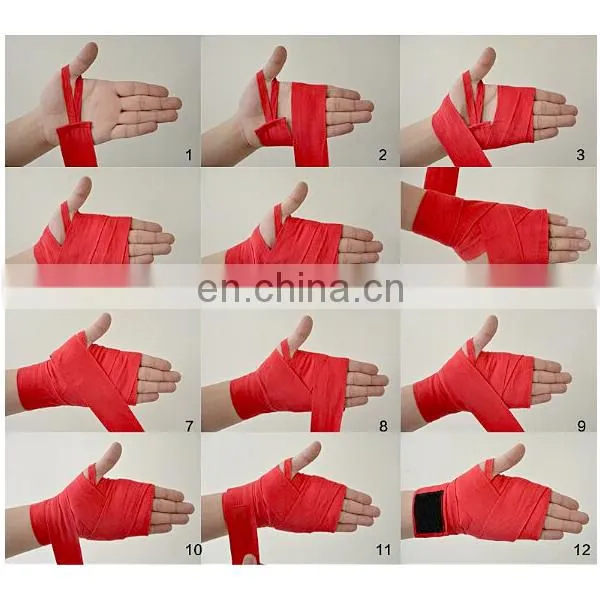 Colorful cotton boxing bandage,printing mexican style hand wraps