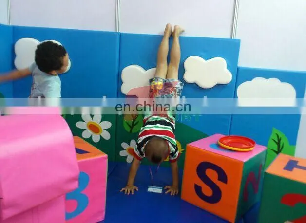 hot-selling kinds and children soft padded playground equipment