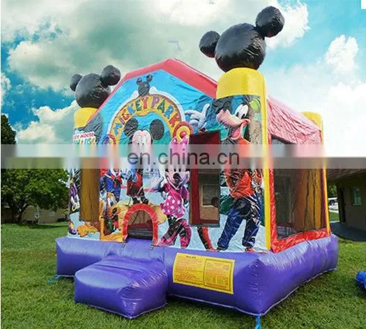 bouncing castle,inflatable mickey combo