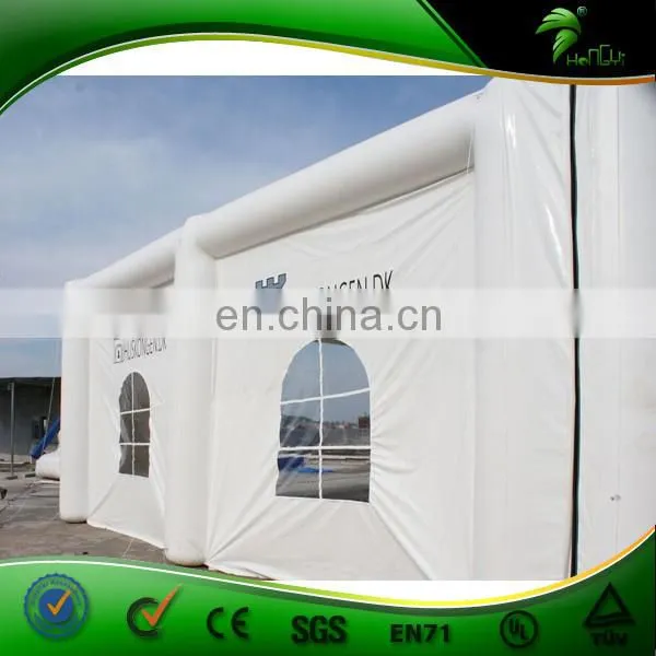 18m Long Giant White Color Inflatable Roof Wedding Marquee, Inflatable Party Tent / Inflatable Lawm Tent Made In China