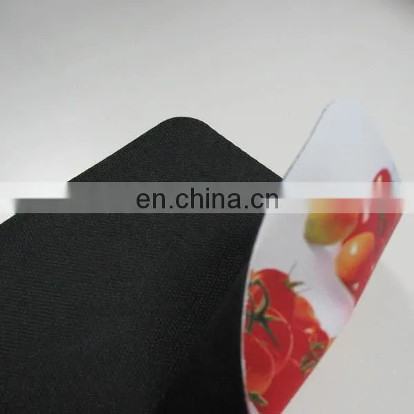 2017 BSCI Customers Advertising Logo Promotional plastic pp placemat
