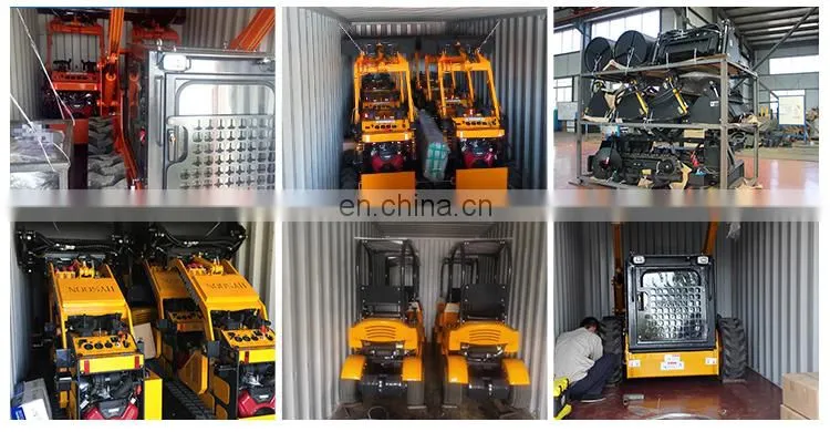 HYSOON HY200 mini wheel front end loader for sale