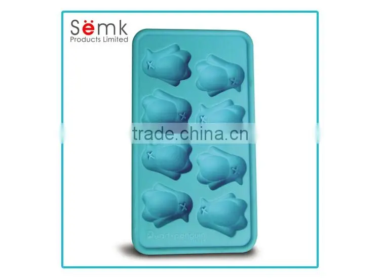 Popular homemade silicone ice block moulds animal shaped Ice tray mould