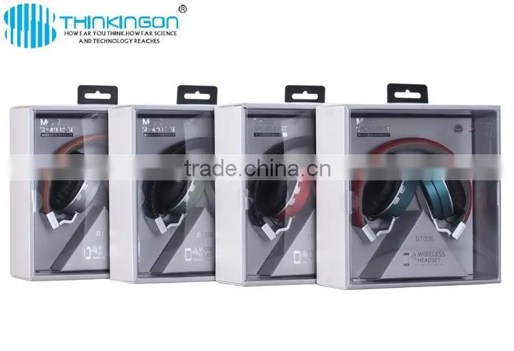 Wireless Bluetooth Headphone with SD card support