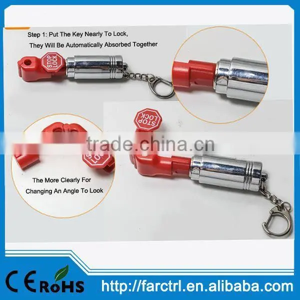 Slatwall Peg Hook Locks And Magnetic Keys