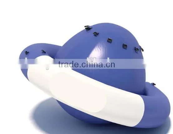 Giant cheap inflatable water toys air island and float for sell