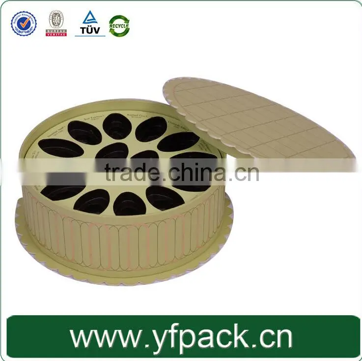 new design luxury fancy paper chocolate box gift packaging box