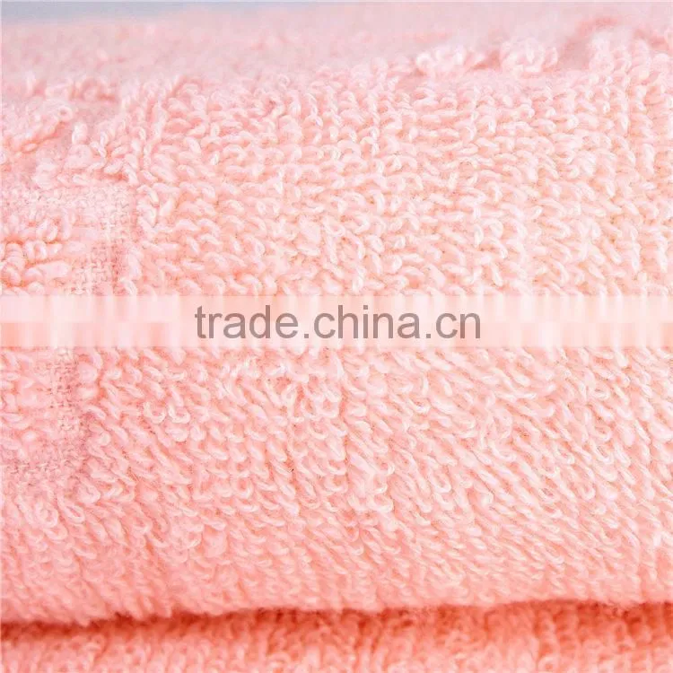Comfortable luxury customized reactive printing bowknot 100% cotton bath towel