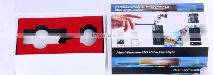 2013 New arrival flashlight,hd multi-function lighter specification