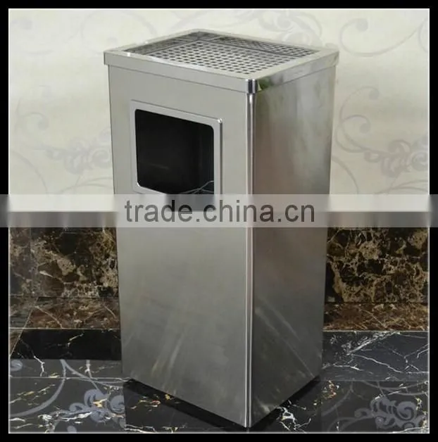 Waste Bin Container Price/Outdoor Metal Litter Bin/Dustbin/Garbage Trash Bin