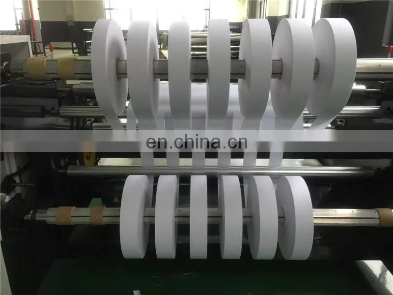 WDHC1600 Automatic Melt Blown Nonwoven Fabric dotted perforation cutting and rewinding machine