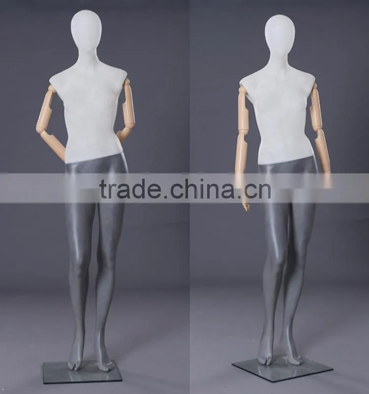 stand flexible full body female mannequin