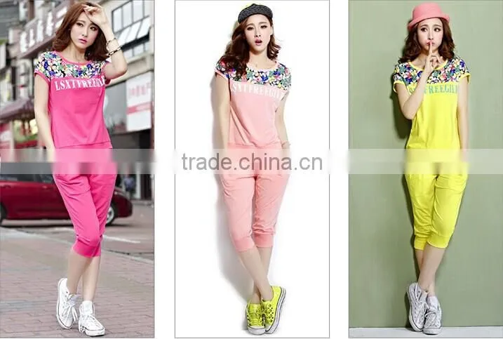 2015 New Fashion Women Clothing Suit Online Shopping Wholesale Fitness Apparel from China