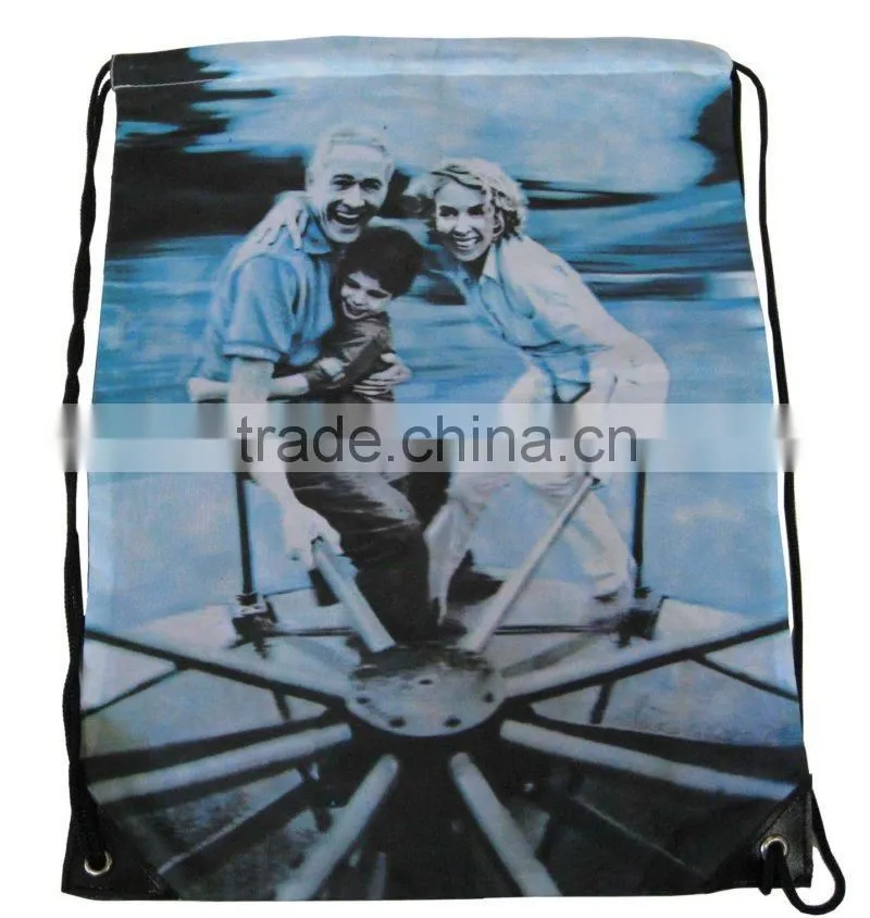 Custom fancy drawstring bags