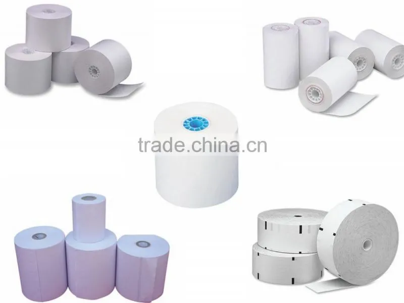 Pre-printed thermal paper roll