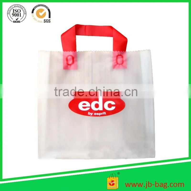 JUNBANG 2016 Promotional shopping factory PE plastic custom bag manufacturer