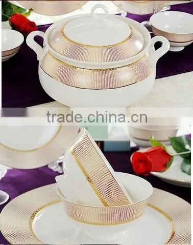 56 pcs table set for restaurant