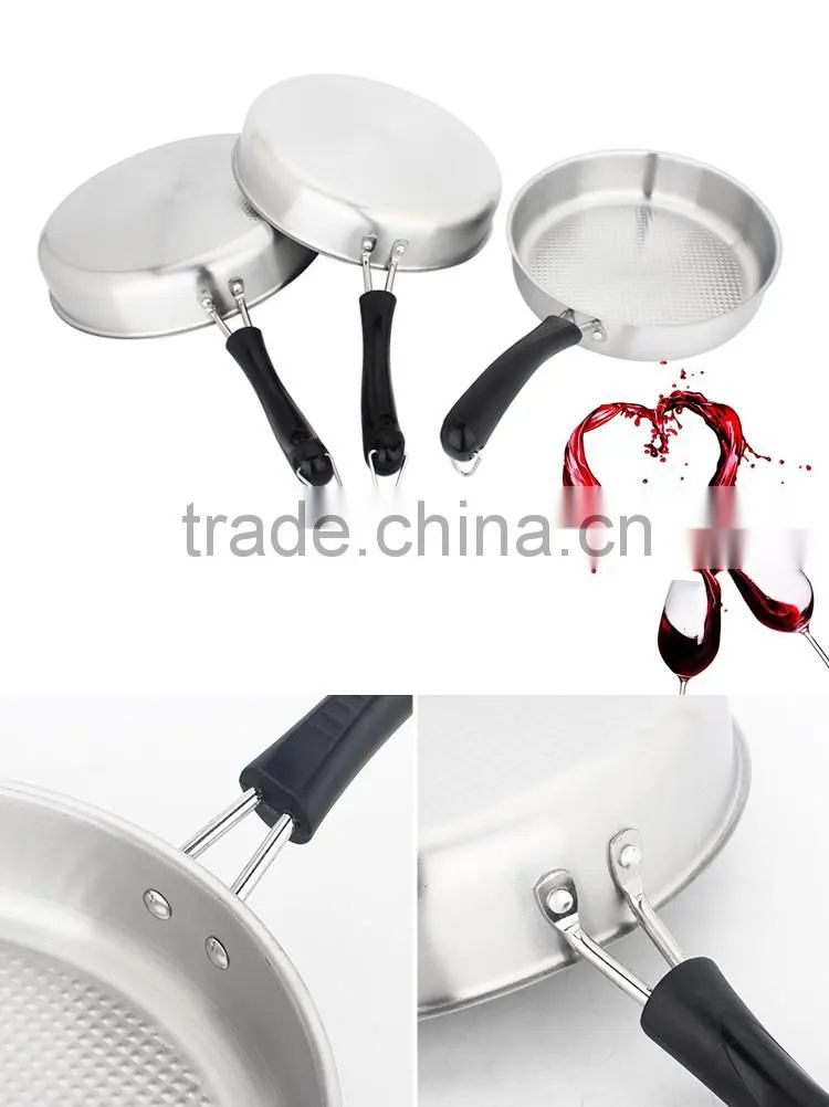 Hot Sale Stainless Steel Multi Skillet Induction Frying Pan Wall Clock
