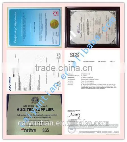 FDA plastic aluminium foil roll film