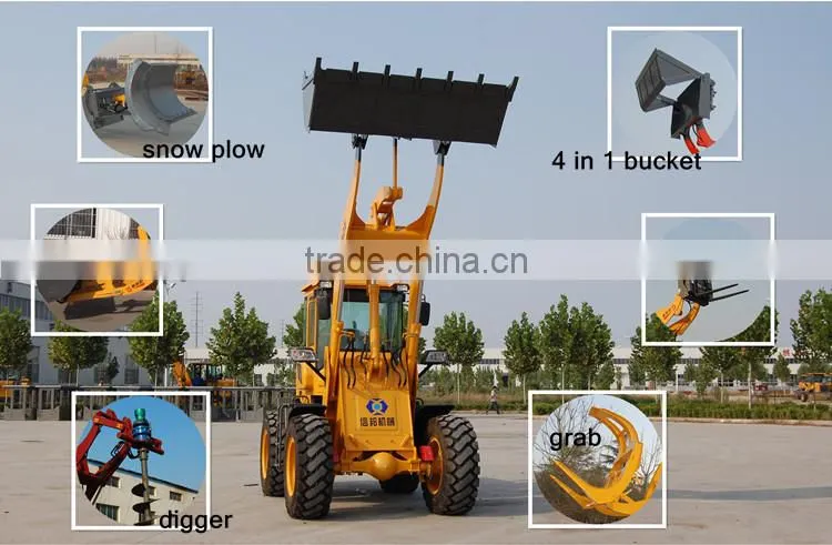 mini farming machine with ce machine manufacturer ZL30F