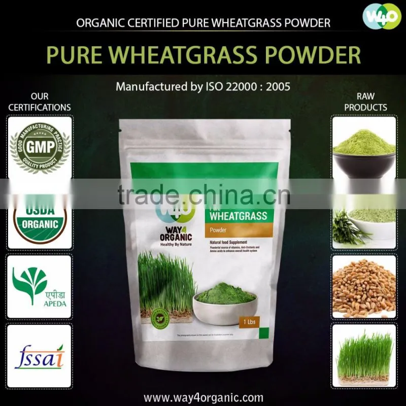 100% Pure & Original WheatGrass Powder Supplier