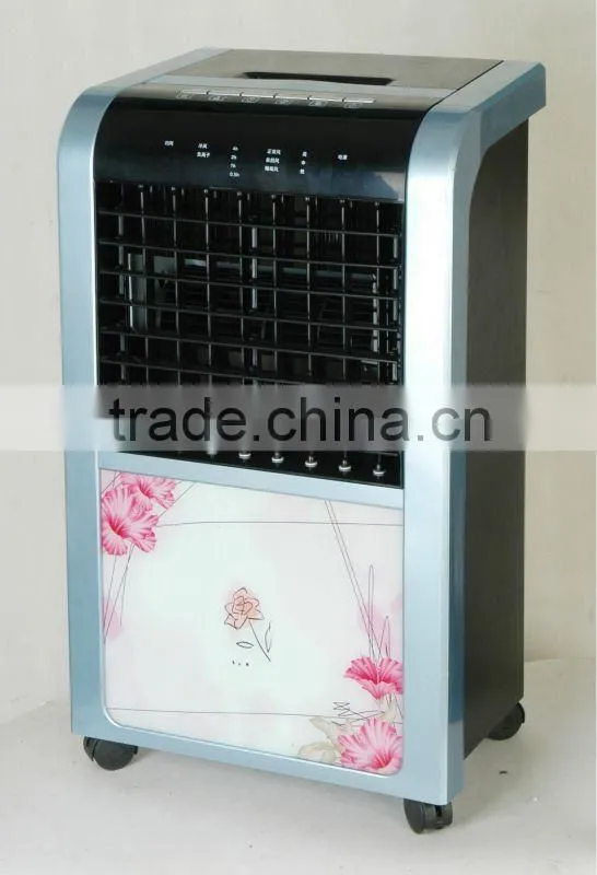 Electric portable evaporative room water cooling fans
