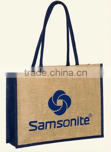 2016 burlap shopping bag