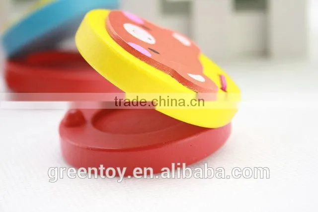 mini wooden musical instruments castanets toy