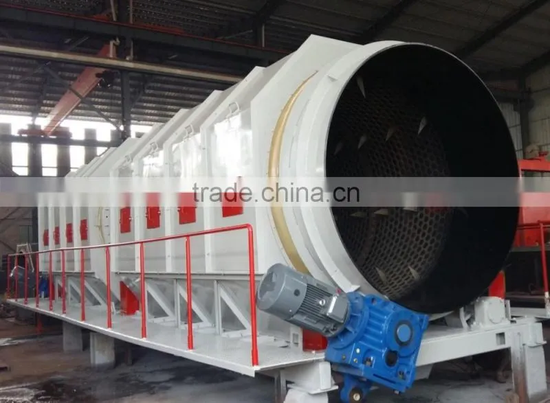 Garbage Disposal Trommel Drum Screen
