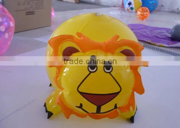 Lovely inflatable beach ball girls