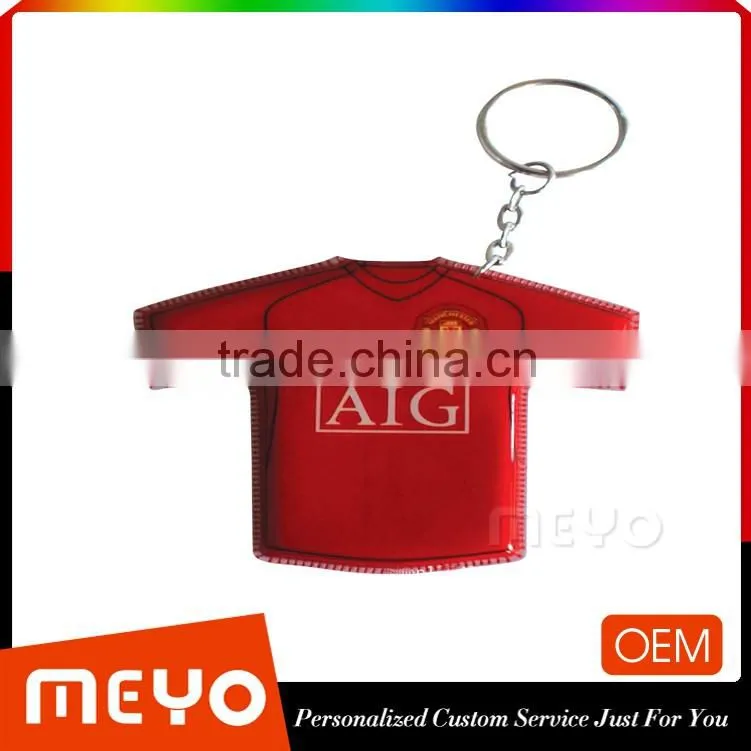 Promotion lighting metal key chain for christmas holiday gift